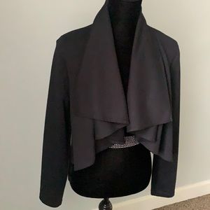 Zoa New York. Swing Jacket in Black knit size S